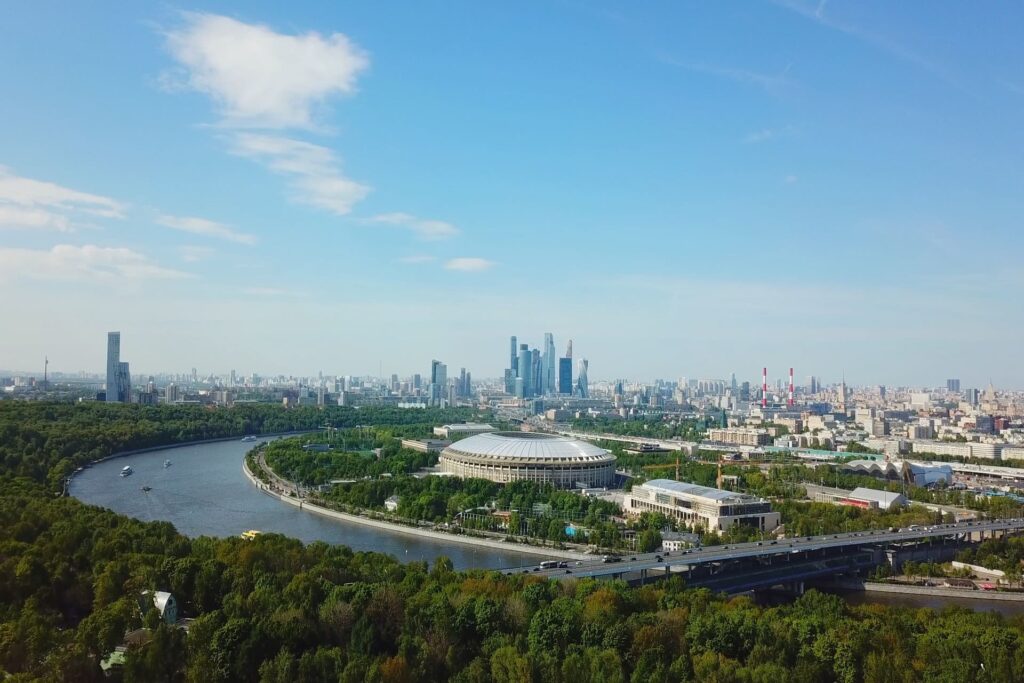 Стадион «Лужники» рядом с ЖК «Новая Остоженка»